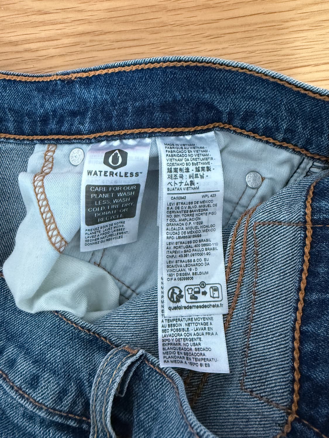 리바이스(Levi's) 502 데님 팬츠 상품이미지8