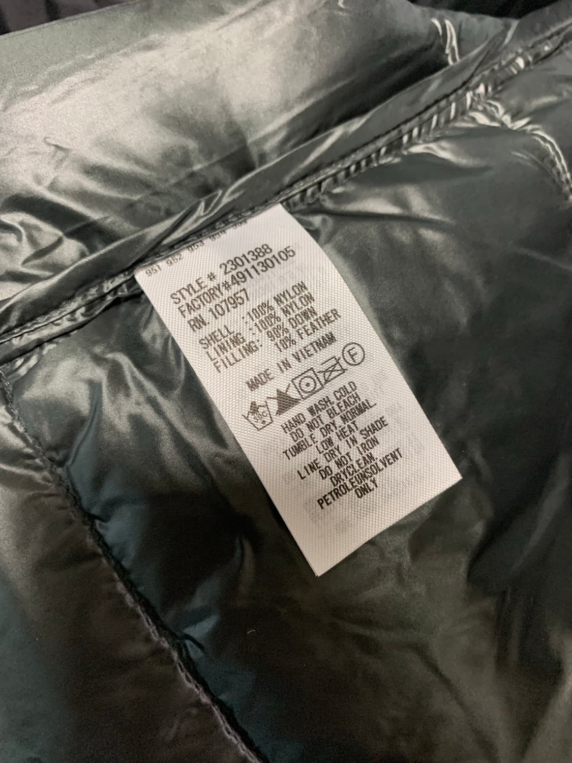 몽벨 알파인 다운파카 ex800 상품이미지7