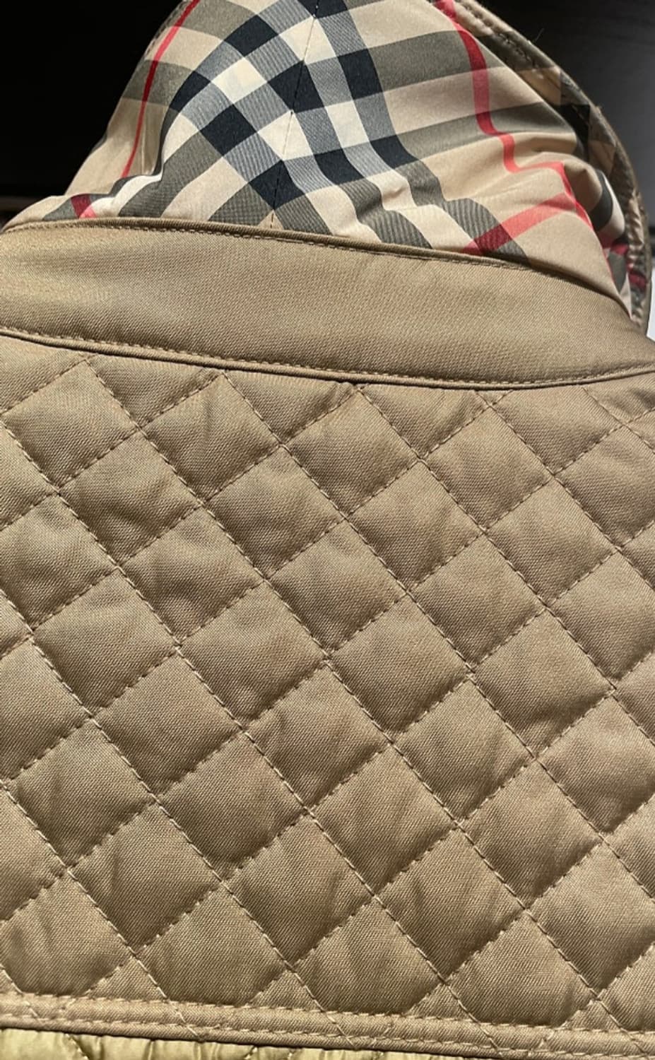 새상품 ㅡ 버버리 퀼팅자켓 55 상품이미지10