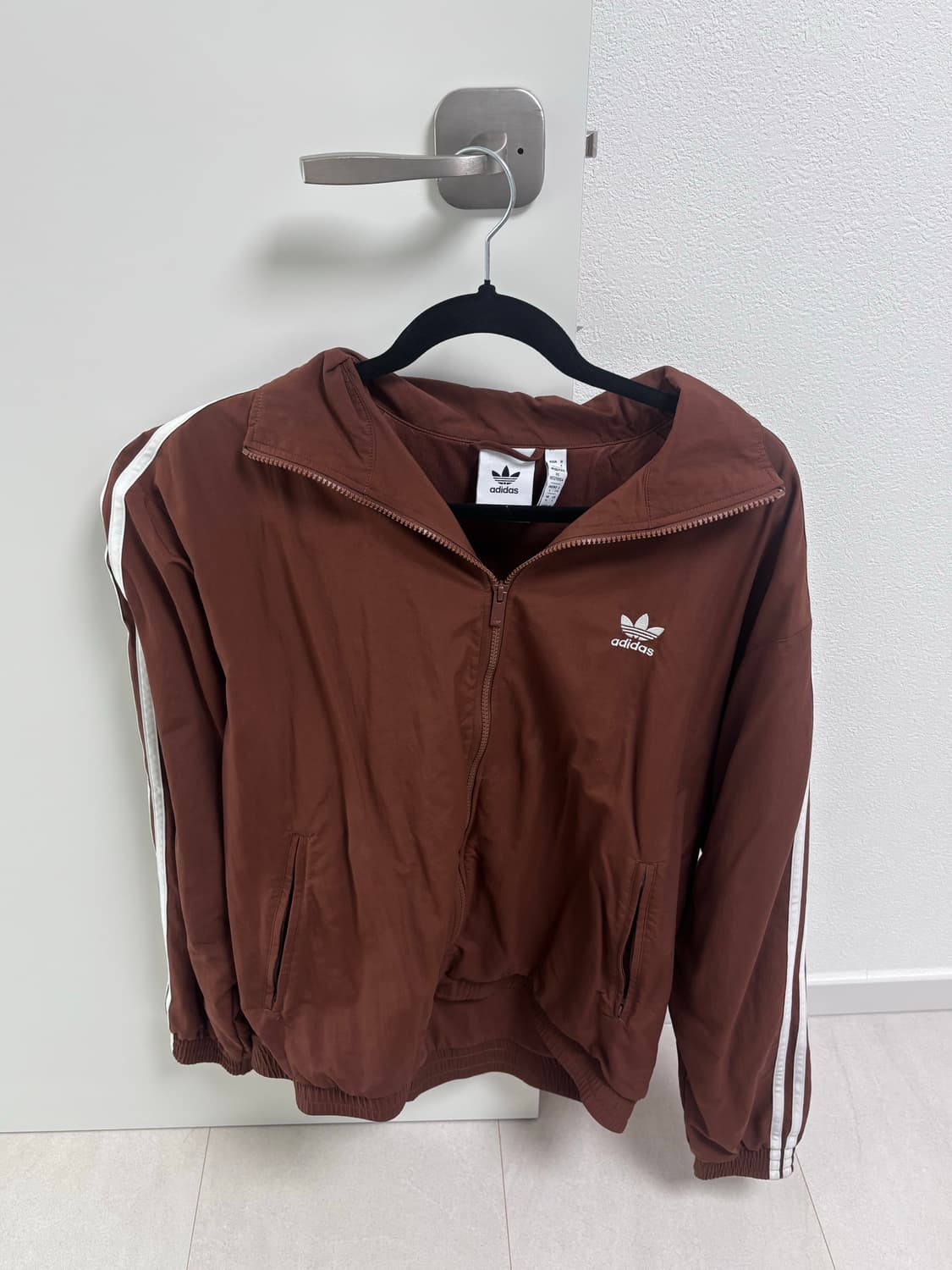 아디다스 우븐 파이어버드 트랙탑 브라운 L 상품이미지1