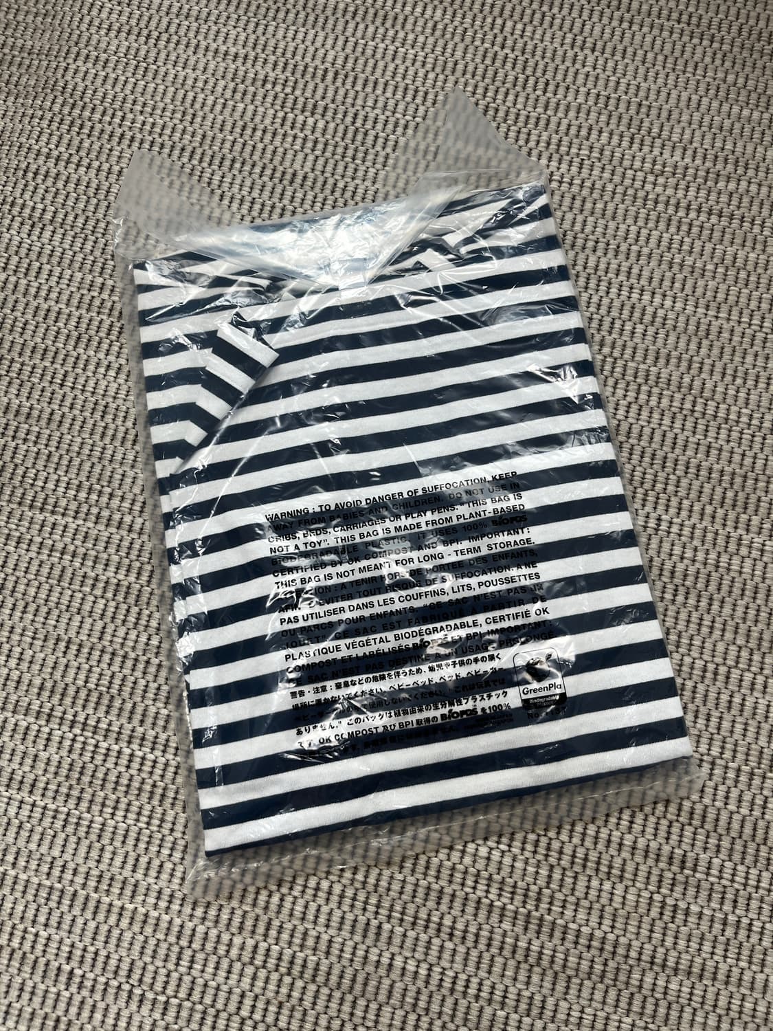 CDG 꼼데가르송 스트라이프 롱슬리브 상품이미지2