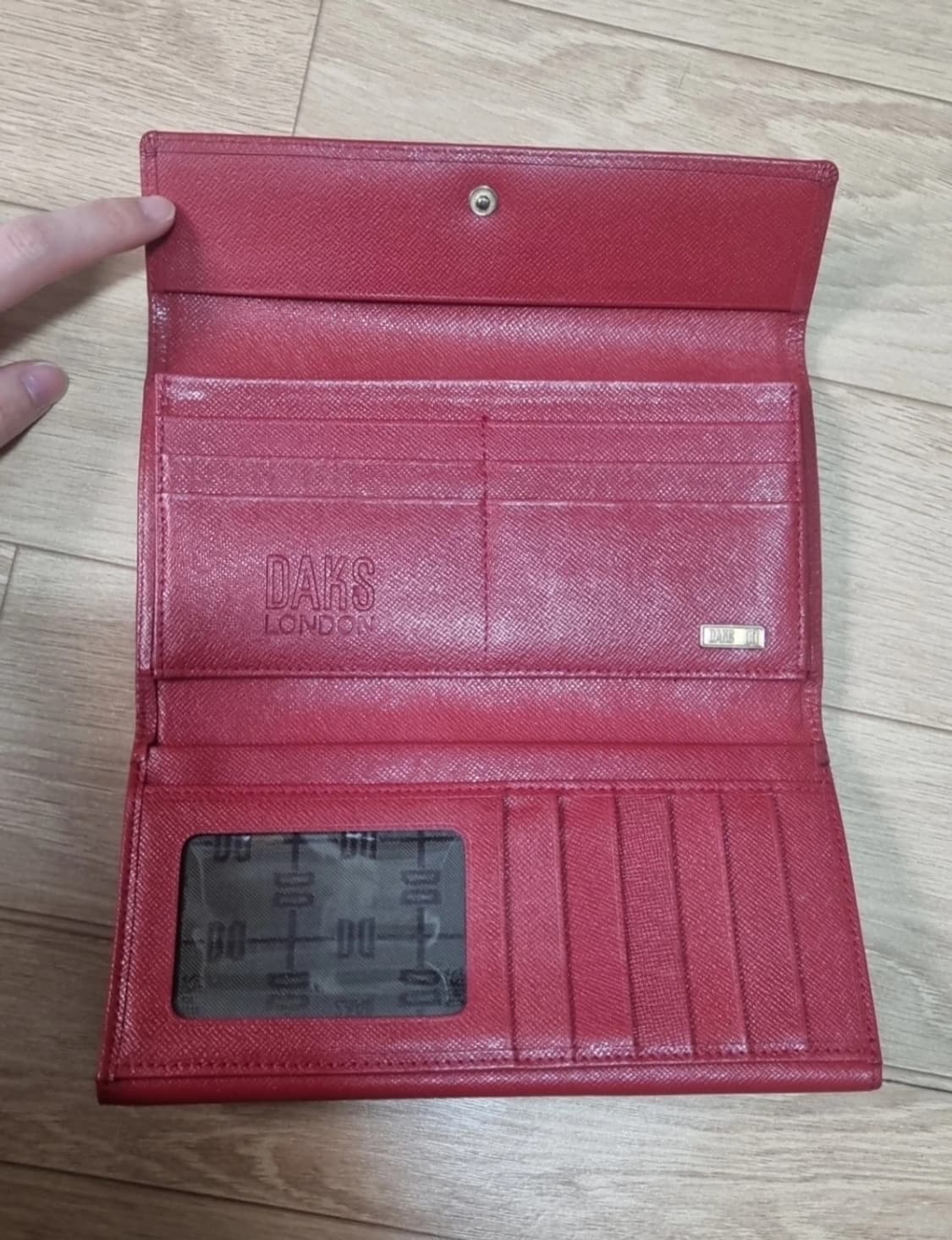 닥스 Daks 체크 장지갑 상품이미지3