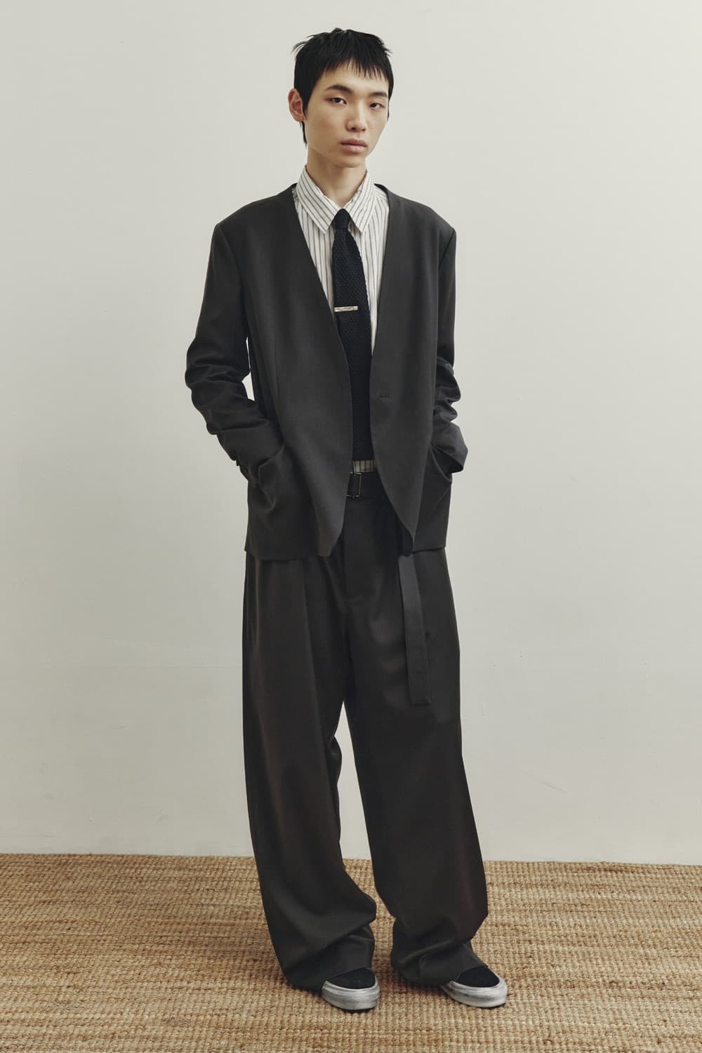 유스 카라리스 자켓 차콜그레이 m 상품이미지6