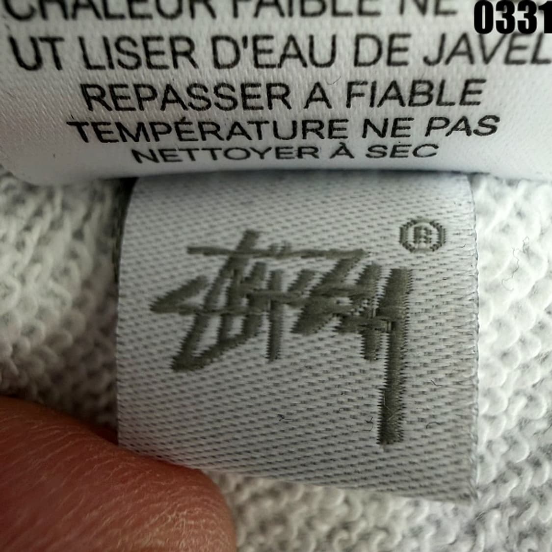 스투시(STUSSY) 베이직 로고 후드티 L 0331 상품이미지7