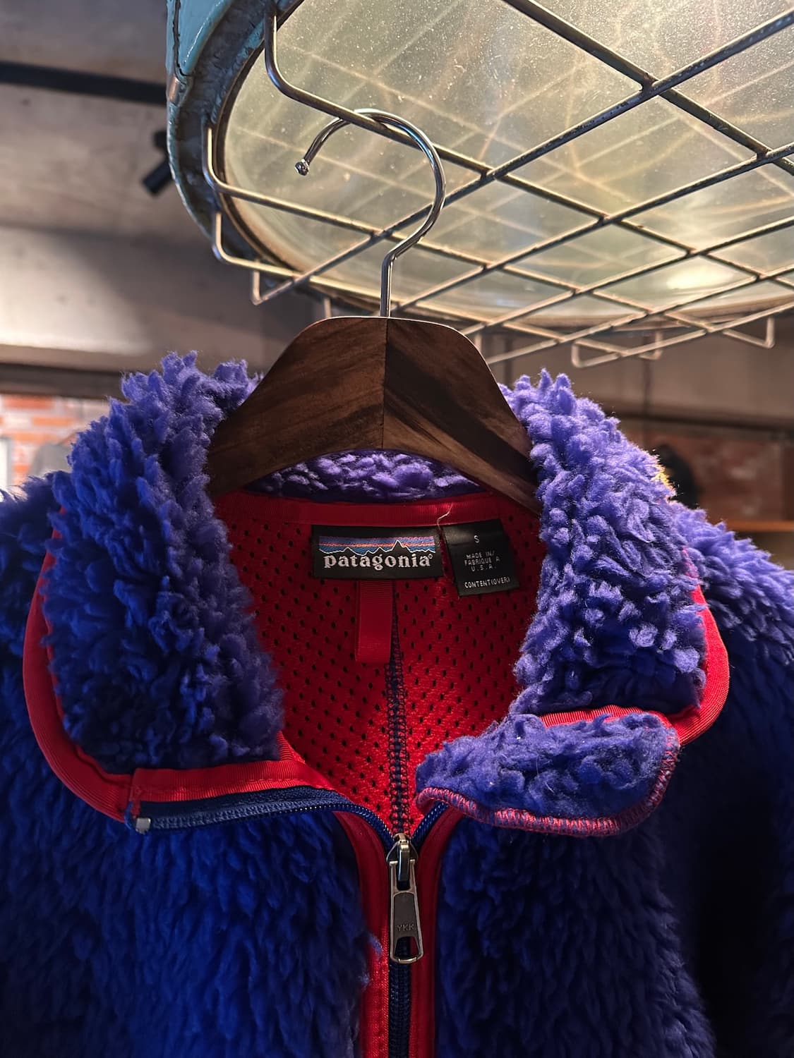 00s USA 빈티지 파타고니아 딥파일 자켓 블루 S 상품이미지3