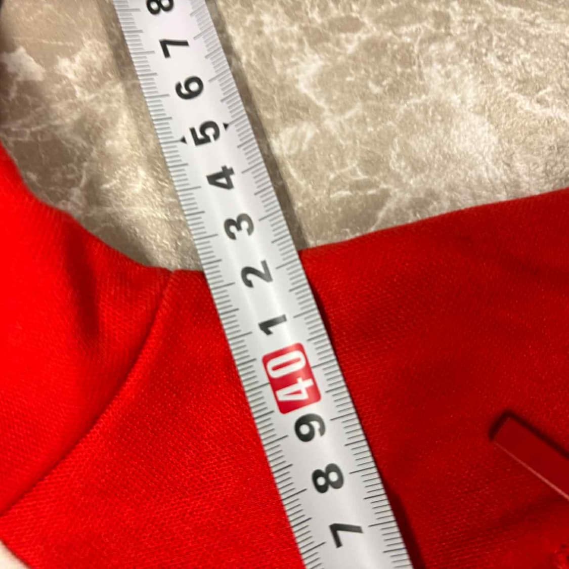 Vondutch 본더치 세미크롭 흰빨 걸즈 트랙탑 희귀져지 상품이미지7