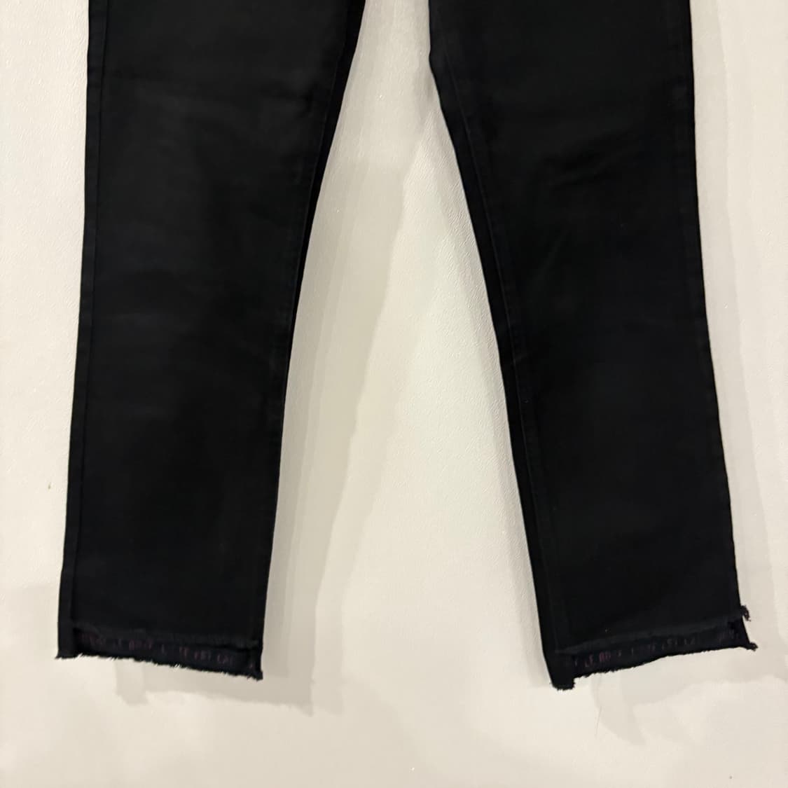 TIME 블랙 데님 팬츠 61-90 상품이미지2