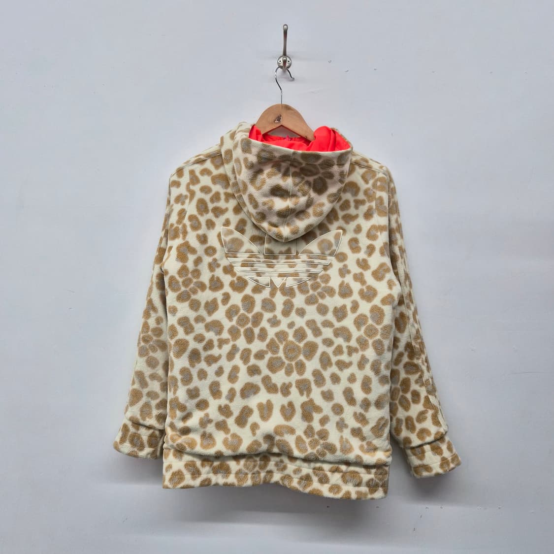 아디다스 레오파드 후리스 집업 남성 M 상품이미지4