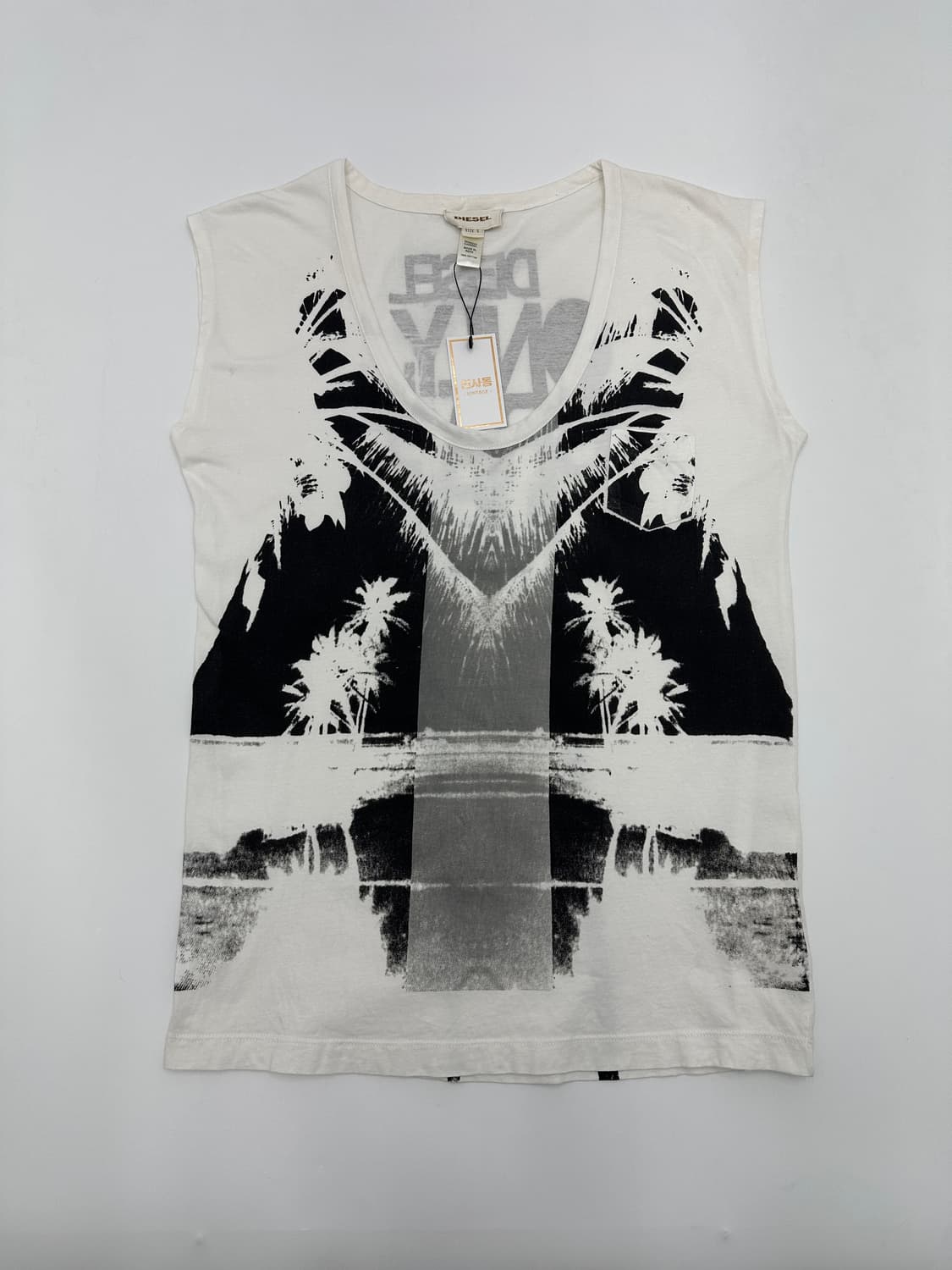 디젤 only the brave 슬리브리스 나시 상품이미지1