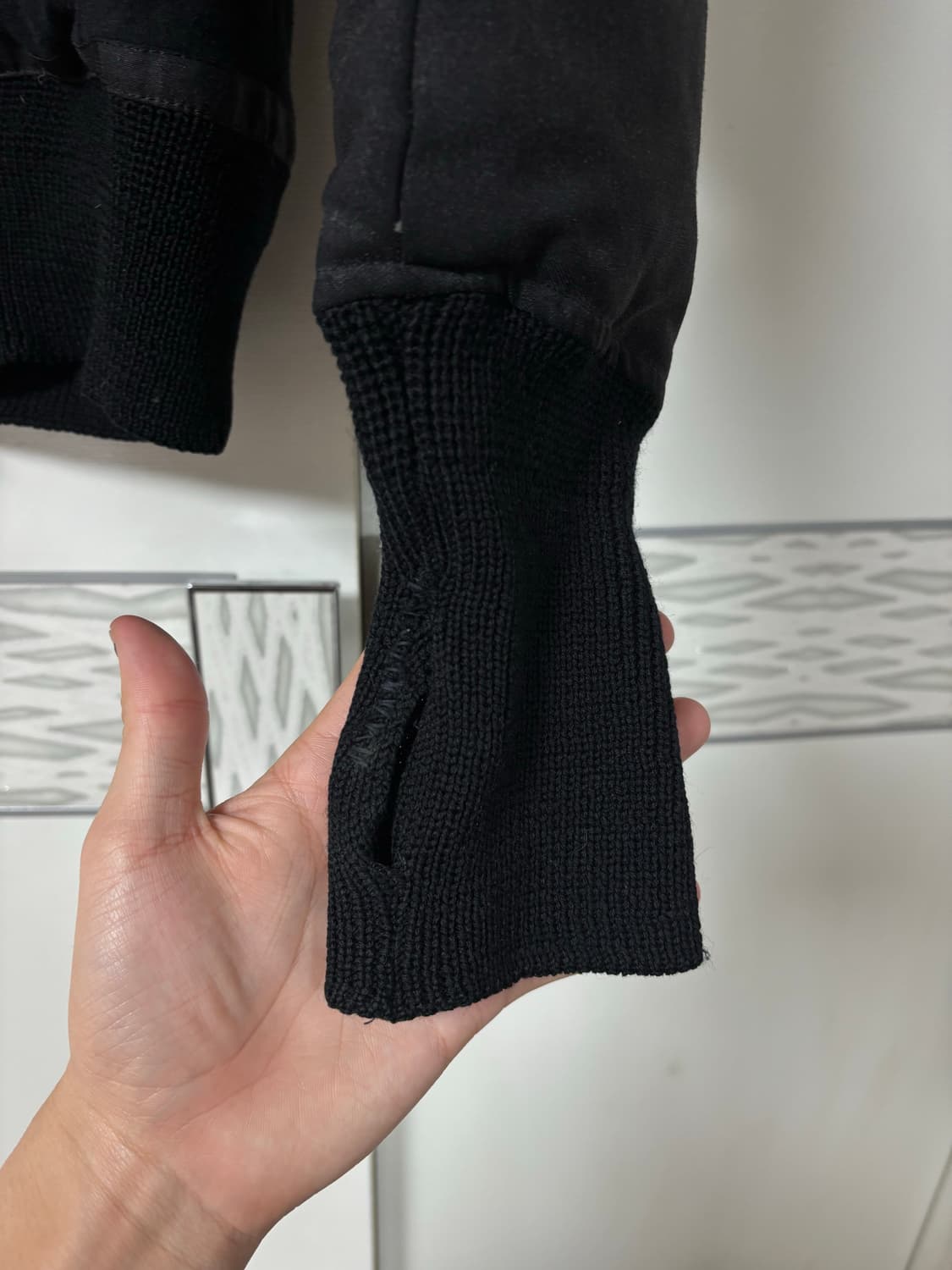 비리디안 하이넥 봄버 패딩 상품이미지8