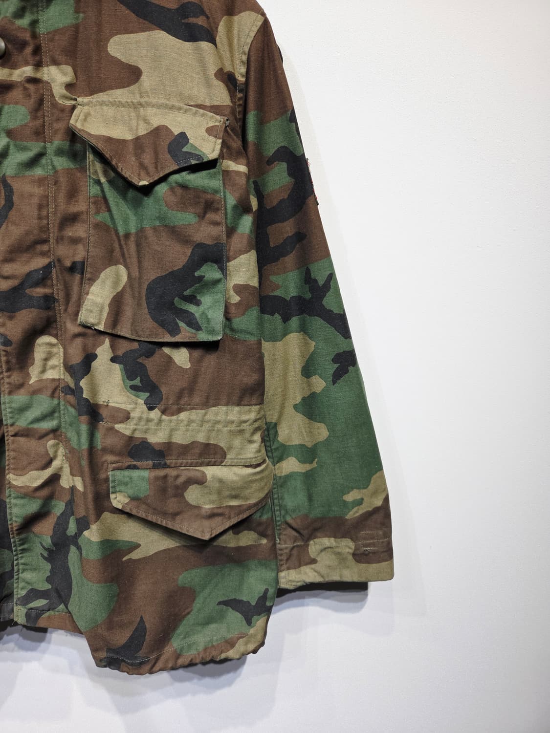 미군 오리지널 M-65 우드랜드 필드 자켓 상품이미지5