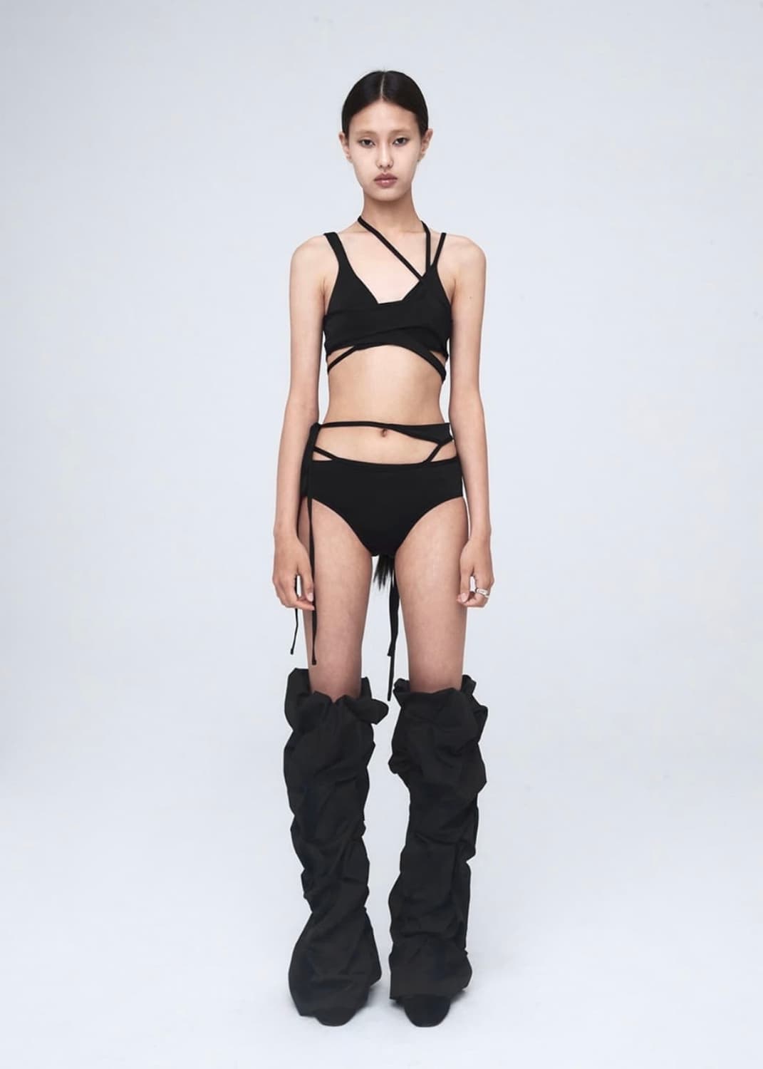 나체 비키니 set 블랙 사이즈 1 상품이미지1