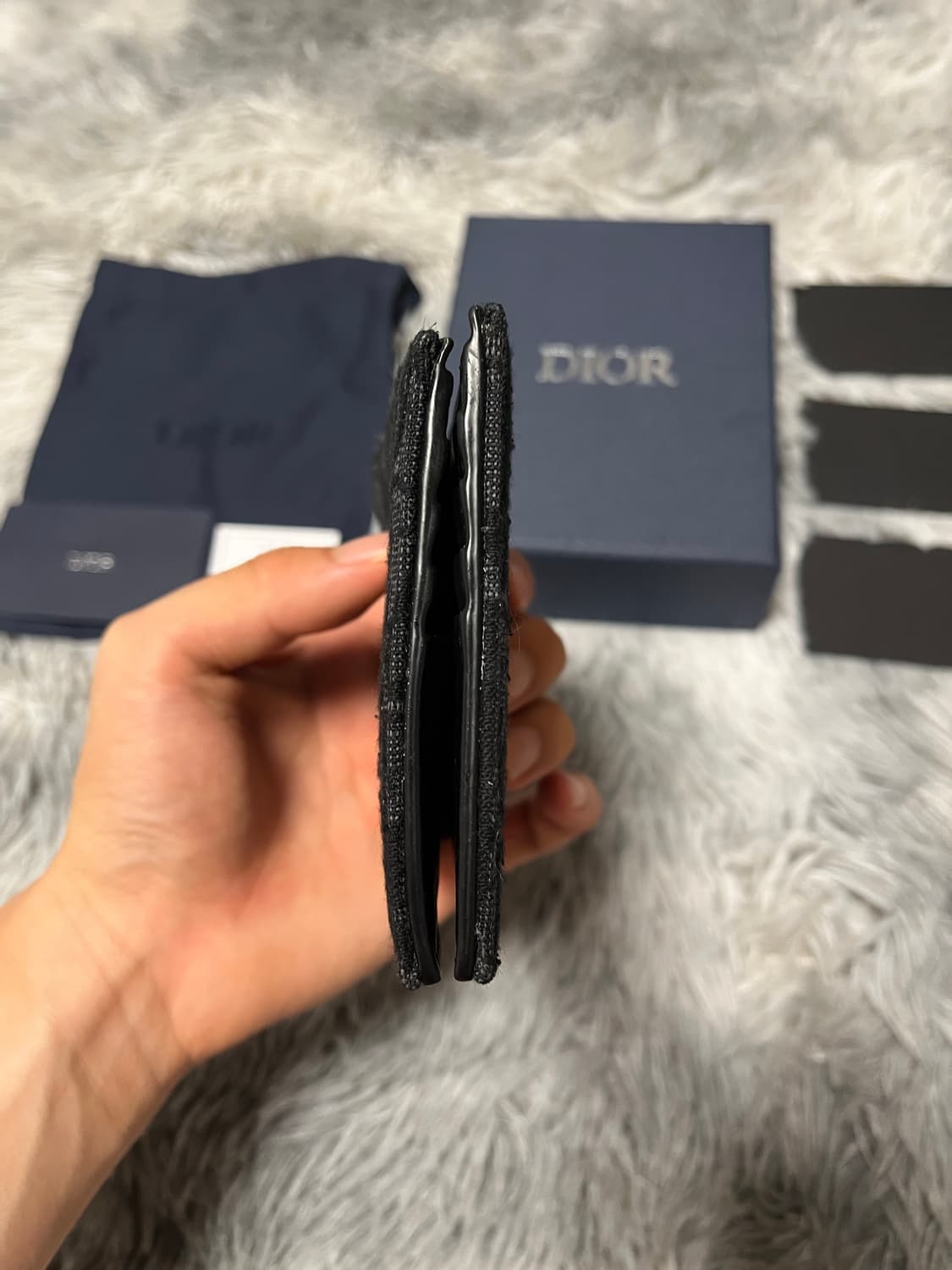 [OS / 25ss] 디올 오블리크 반지갑 상품이미지7