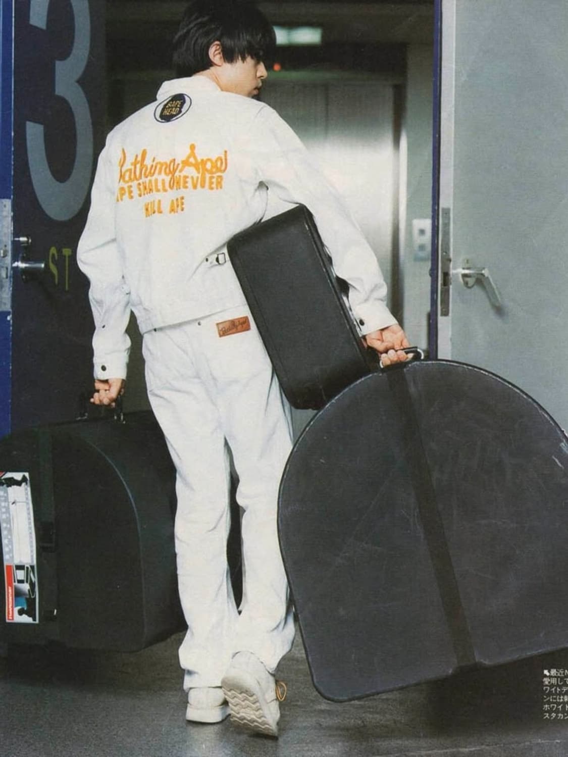 90s A BATHING APE (M) 상품이미지1