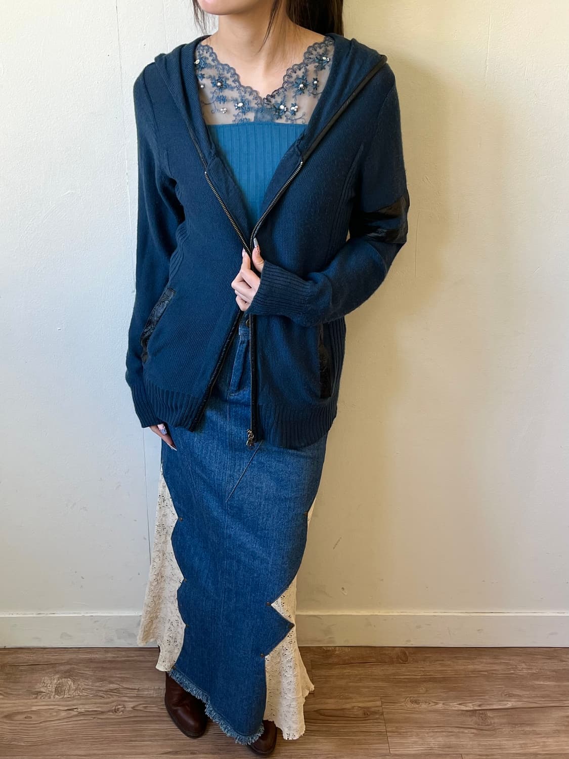 캐서린 해넷 런던 투웨이 후드 스웨터 상품이미지5