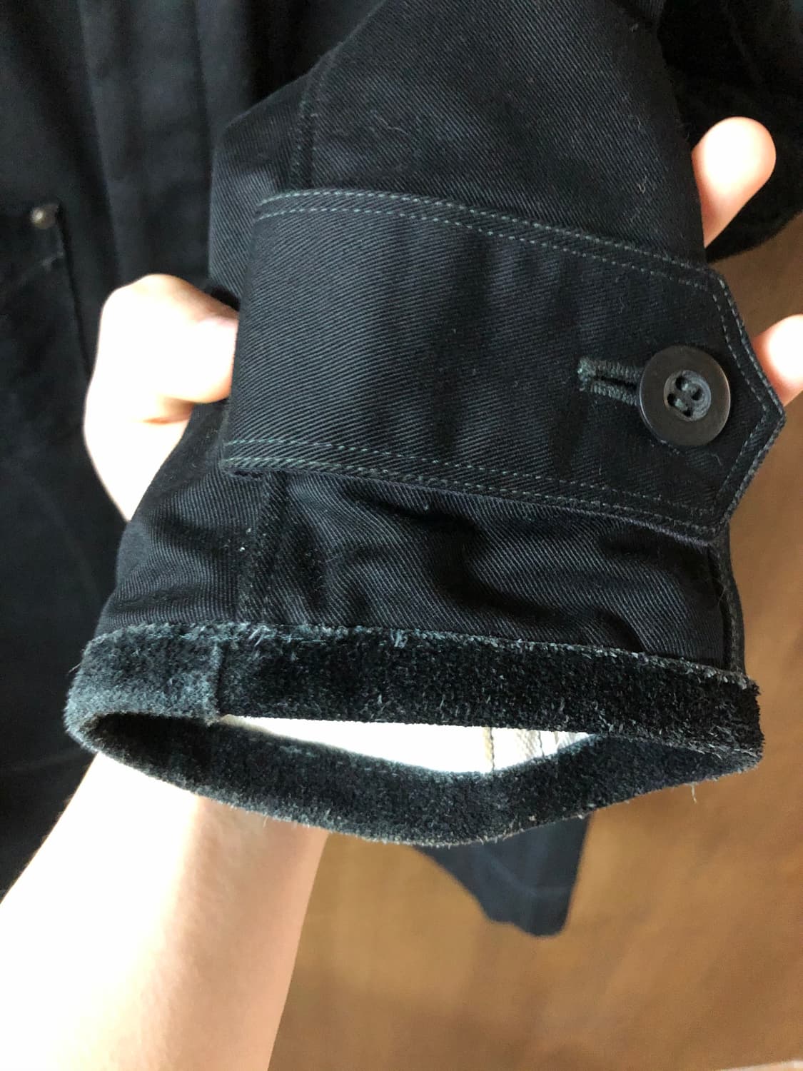 Junyawatanabe man 스웨이드 패치 코트 s 상품이미지5