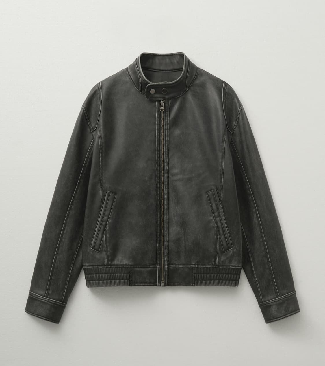 헬레네파리스 레더 블루종 점퍼 (새상품) 상품이미지1