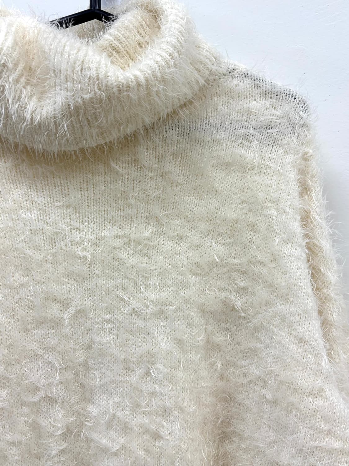 빈티지 아이보리 퍼 니트 상품이미지6