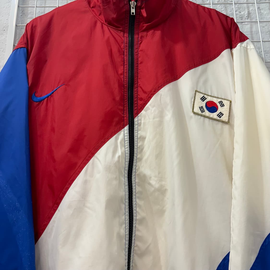 90s 나이키 올드스쿨 코리아 바람막이 자켓 L 상품이미지5