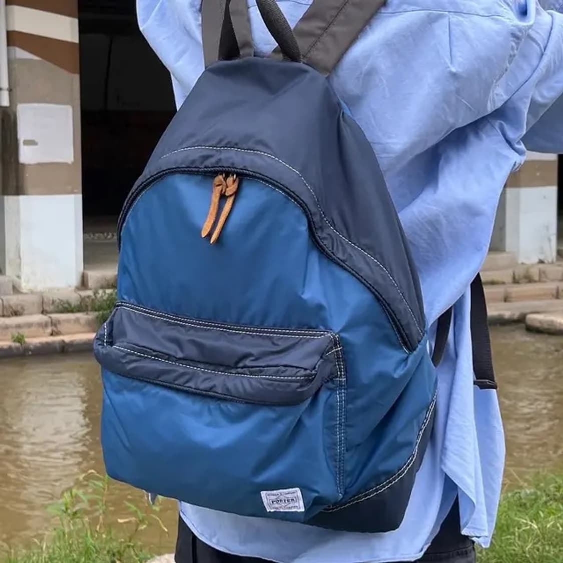 요시다 포터 Porter 데이백 daypack 블루 백팩 S 상품이미지7