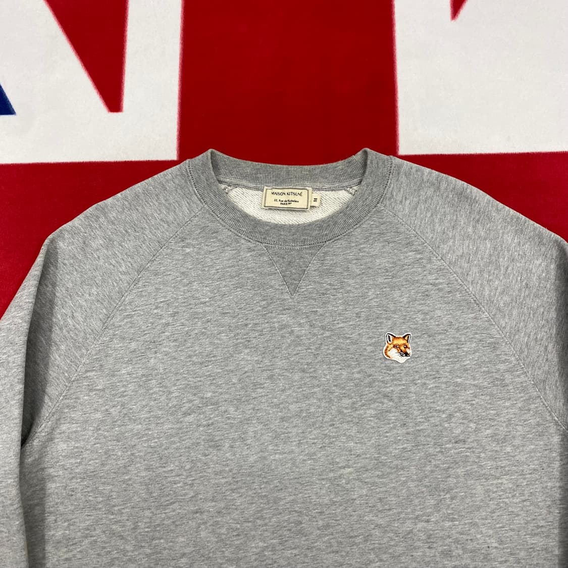 메종키츠네 폭스헤드 맨투맨  M 상품이미지3