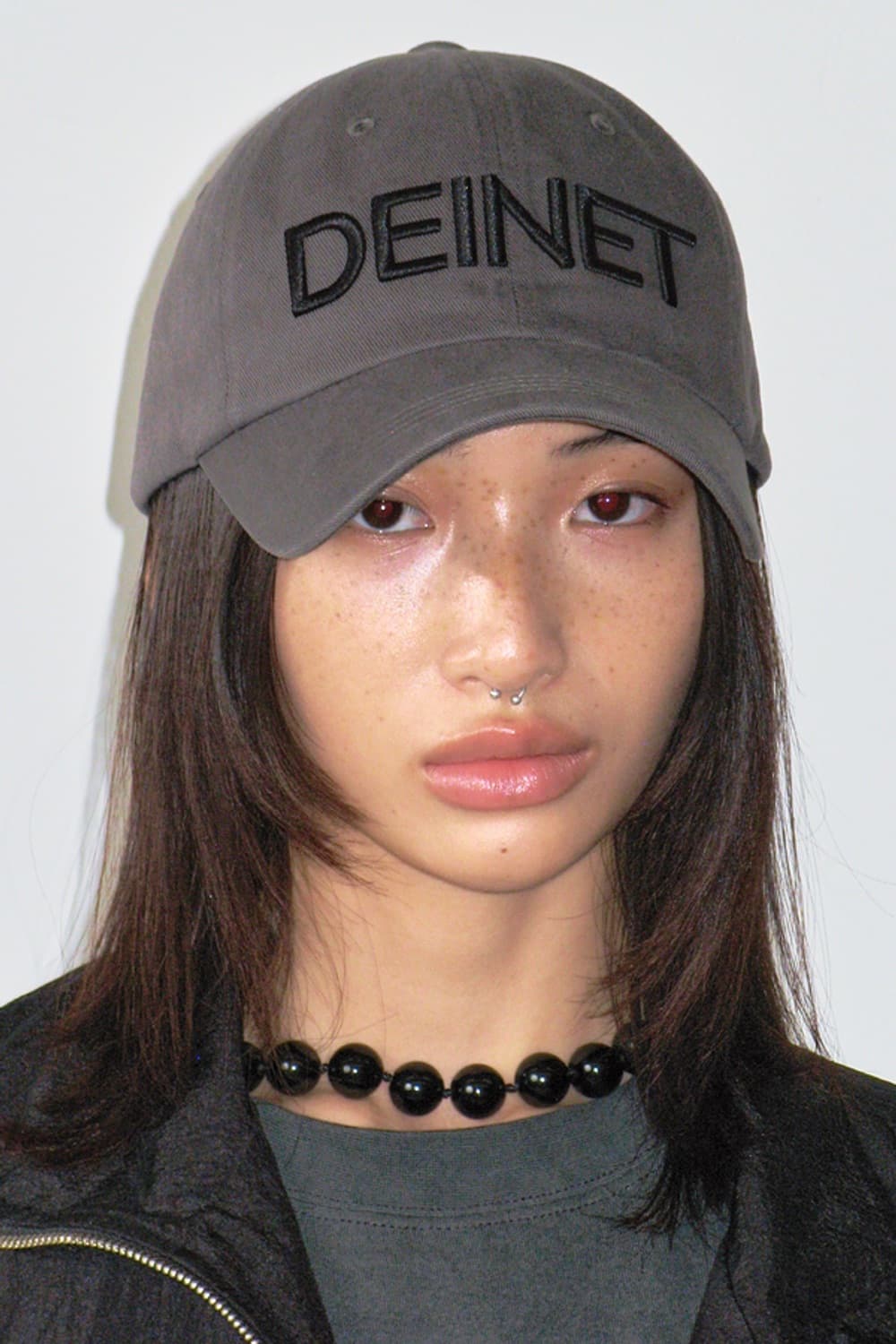다이닛 로고 캡 모자 차콜 상품이미지4