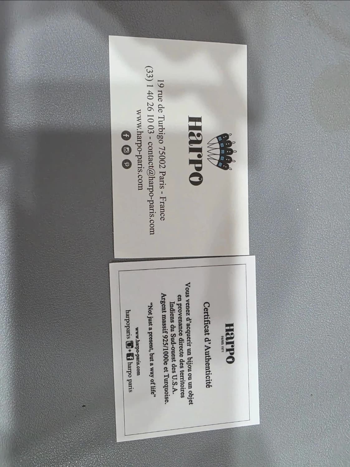 아르포파리 라피즈 반지 (Harpo Paris R150)  68/69 사 상품이미지4