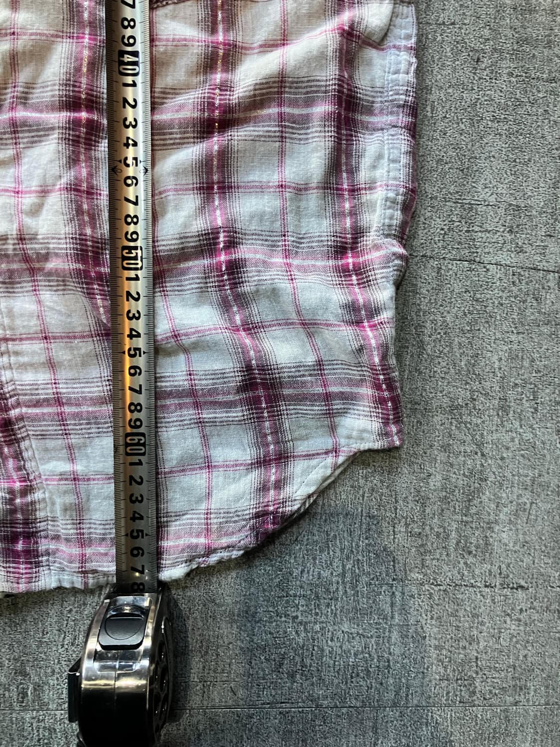 일본빈티지 Devalte 핀터깔y2k 오리엔탈고딕펑크 글리터 반팔셔츠 상품이미지3