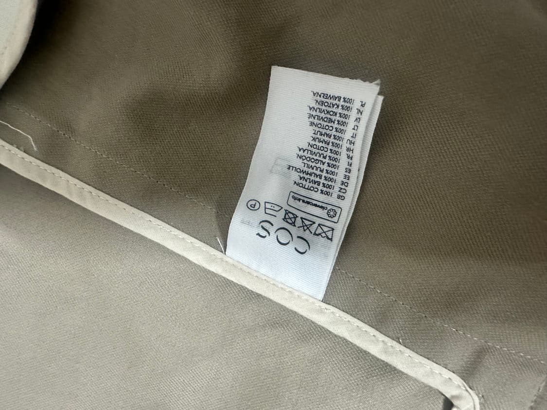 Cos 코스 트렌치 롱코트 상품이미지4