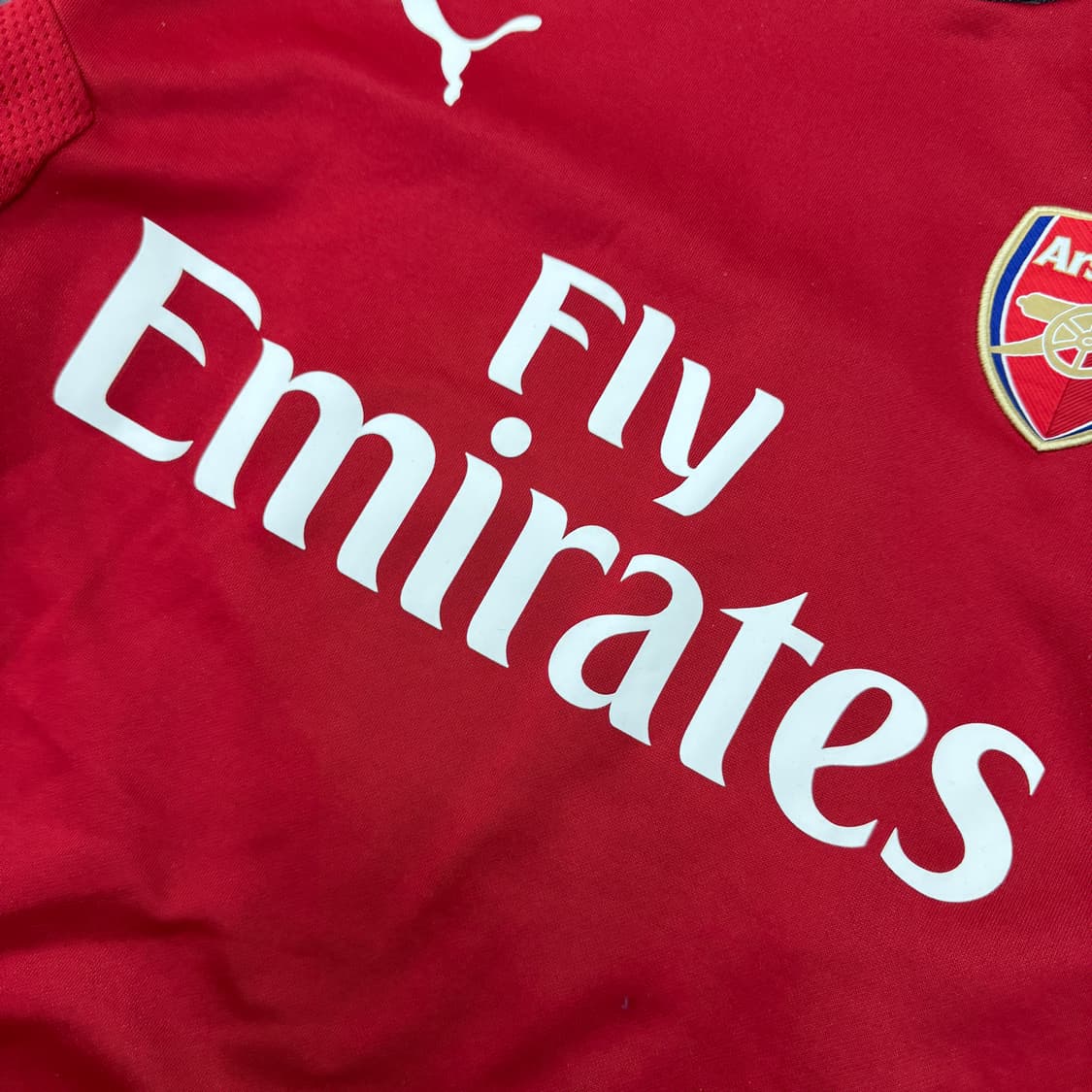 M PUMA 푸마 아스날 17-18시즌 트레이닝 티셔츠  상품이미지4