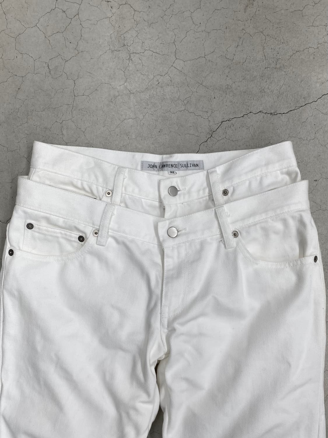 존 로렌스 설리반 더블 웨이스트 데님 팬츠 상품이미지5