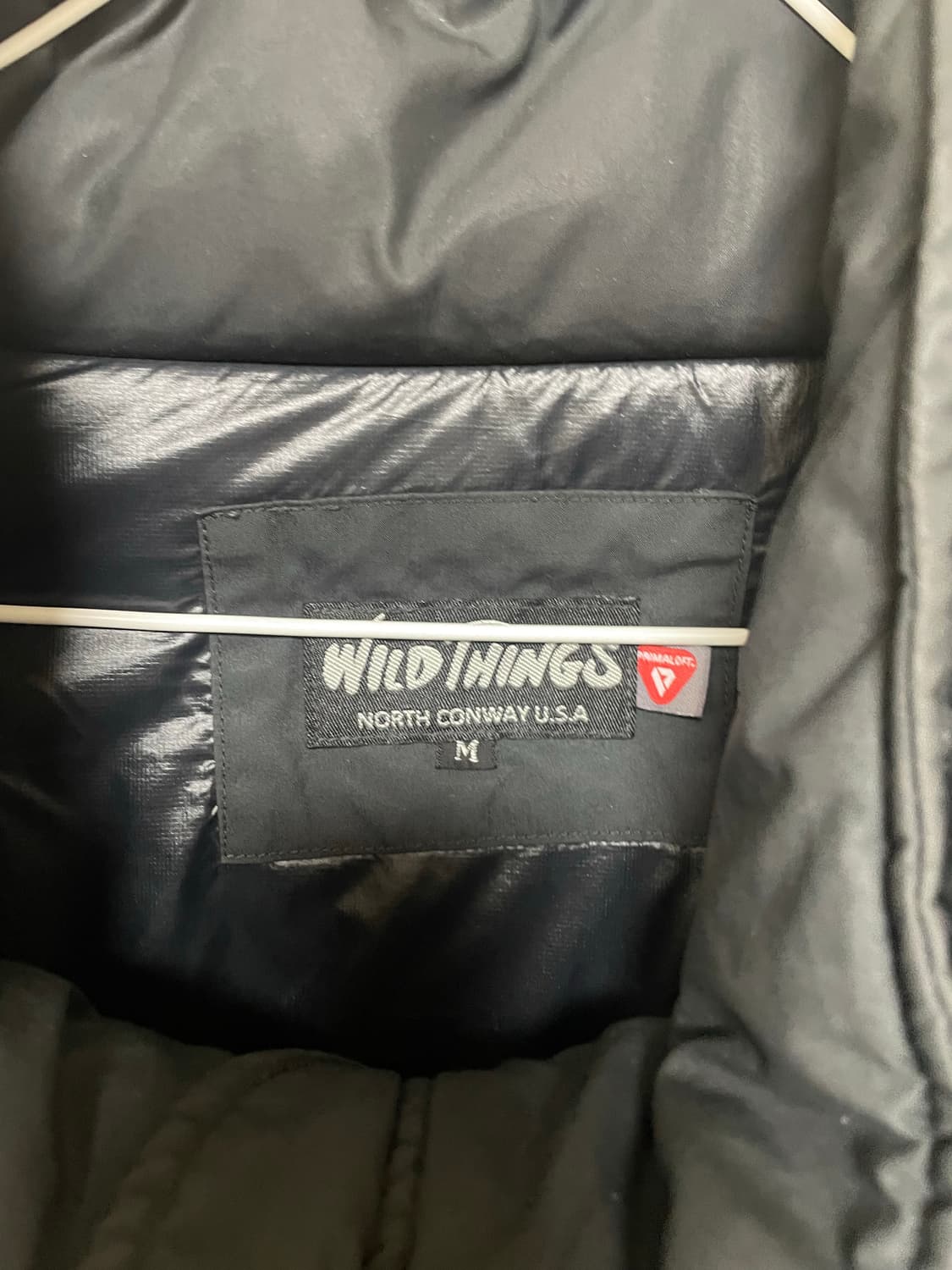 와일드띵스 Wild things 남성 블랙 롱패딩 M (일본) 상품이미지2