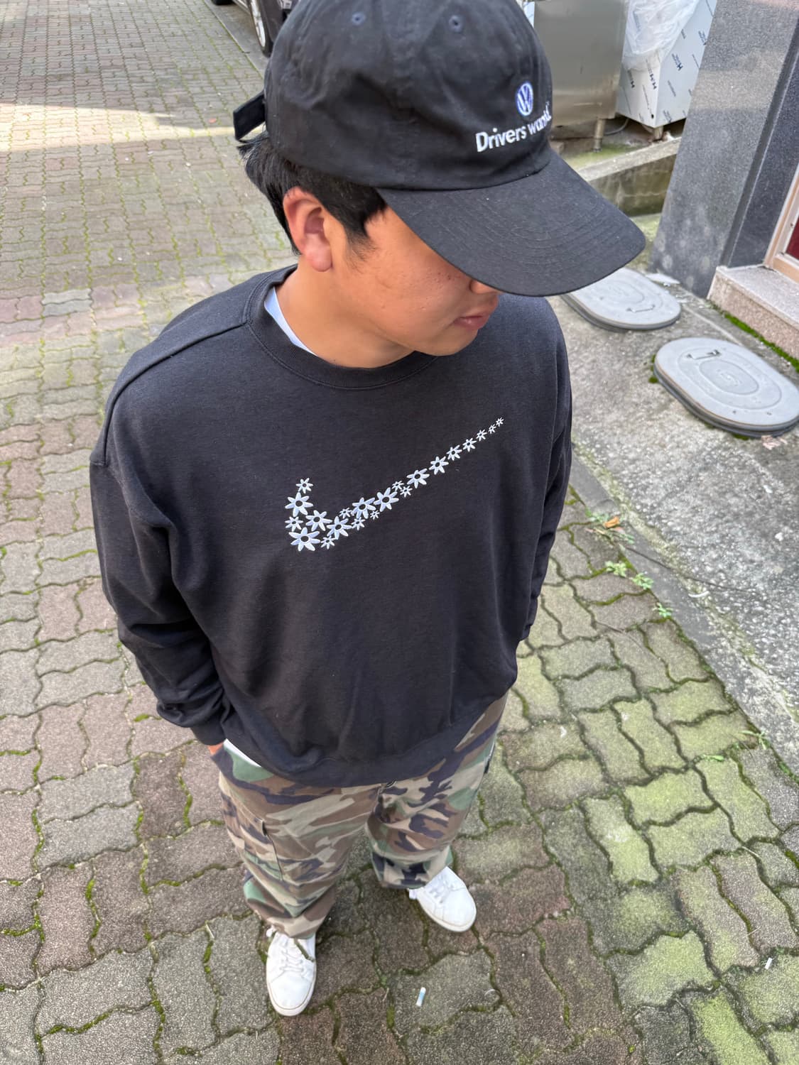 Nike Flower Long Sleeve 나이키 플라워 로고 롱 슬리브 상품이미지3