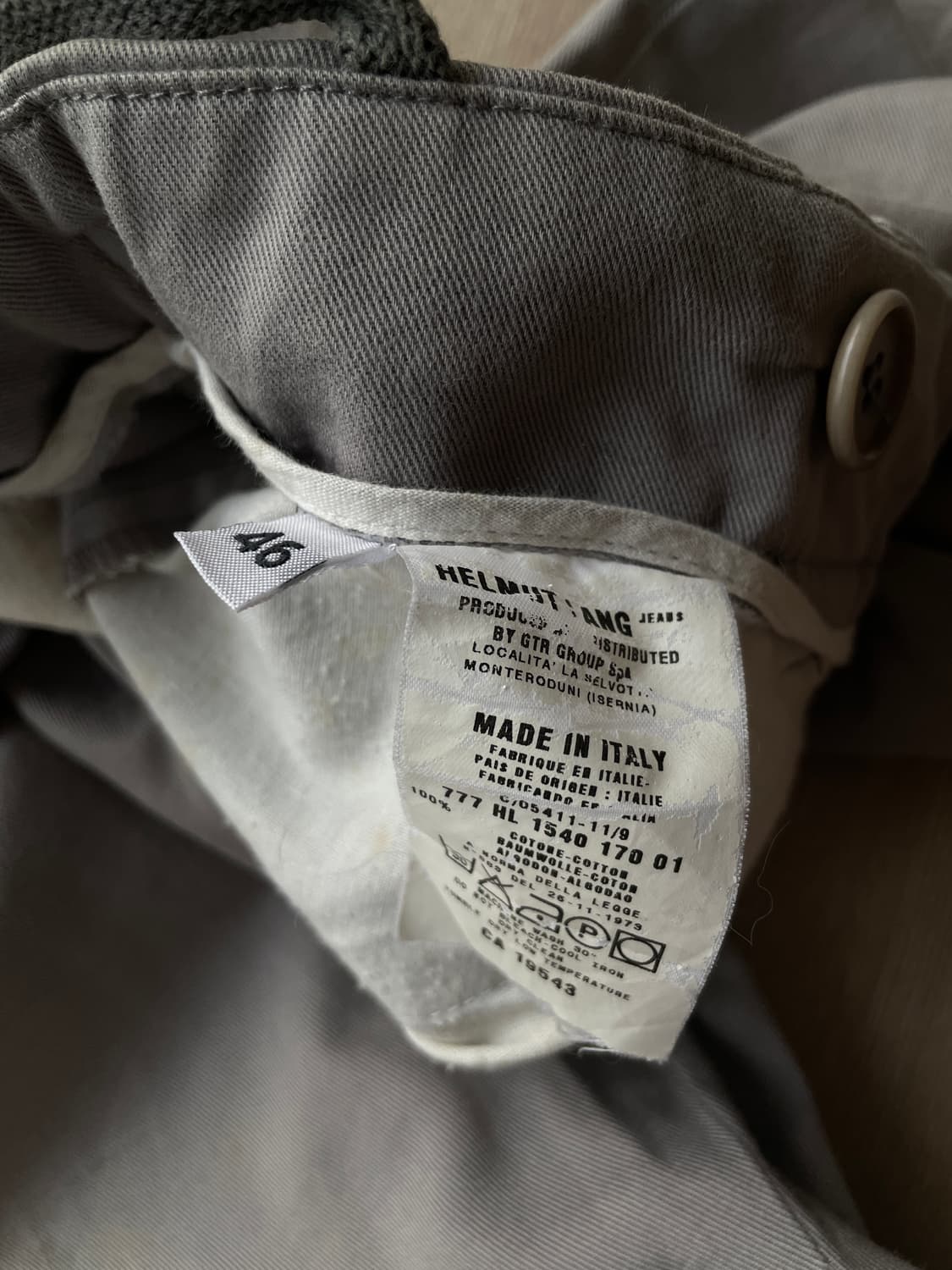 1999 헬무트랭 본디지 스트랩 팬츠 브래드 피트 착용 상품이미지5