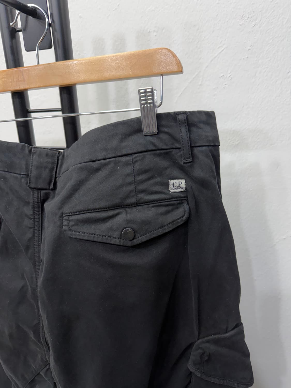 정품) CP컴퍼니 신형 FW 렌즈 블랙 카고 바지 52(38) 상품이미지6