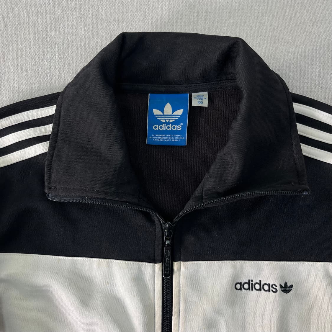 95 아디다스 베켄바우어 검흰 트랙탑 져지 상품이미지2