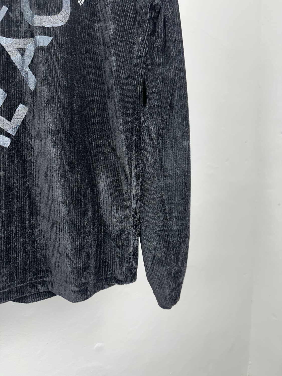 Semantic design velour v sleeve 상품이미지3