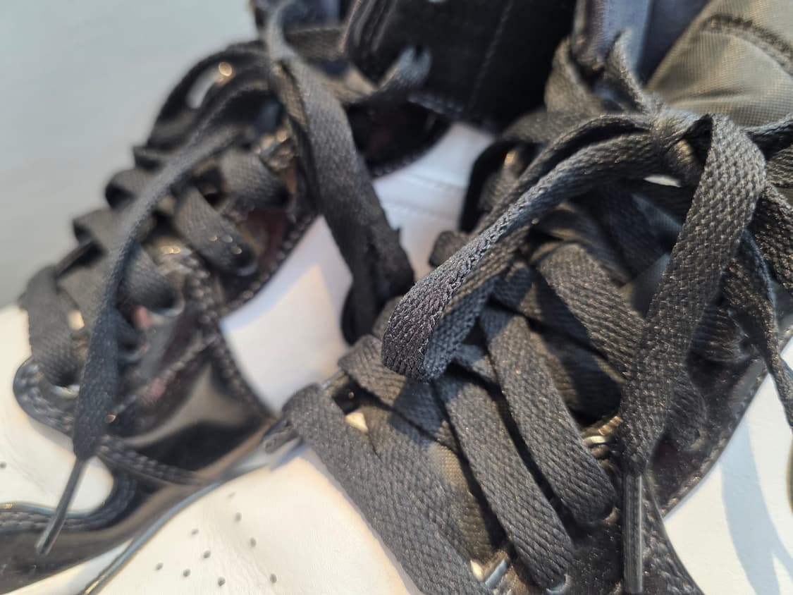 나이키 X 스투시 에어 포스 1 미드 블랙 화이트 270 상품이미지5