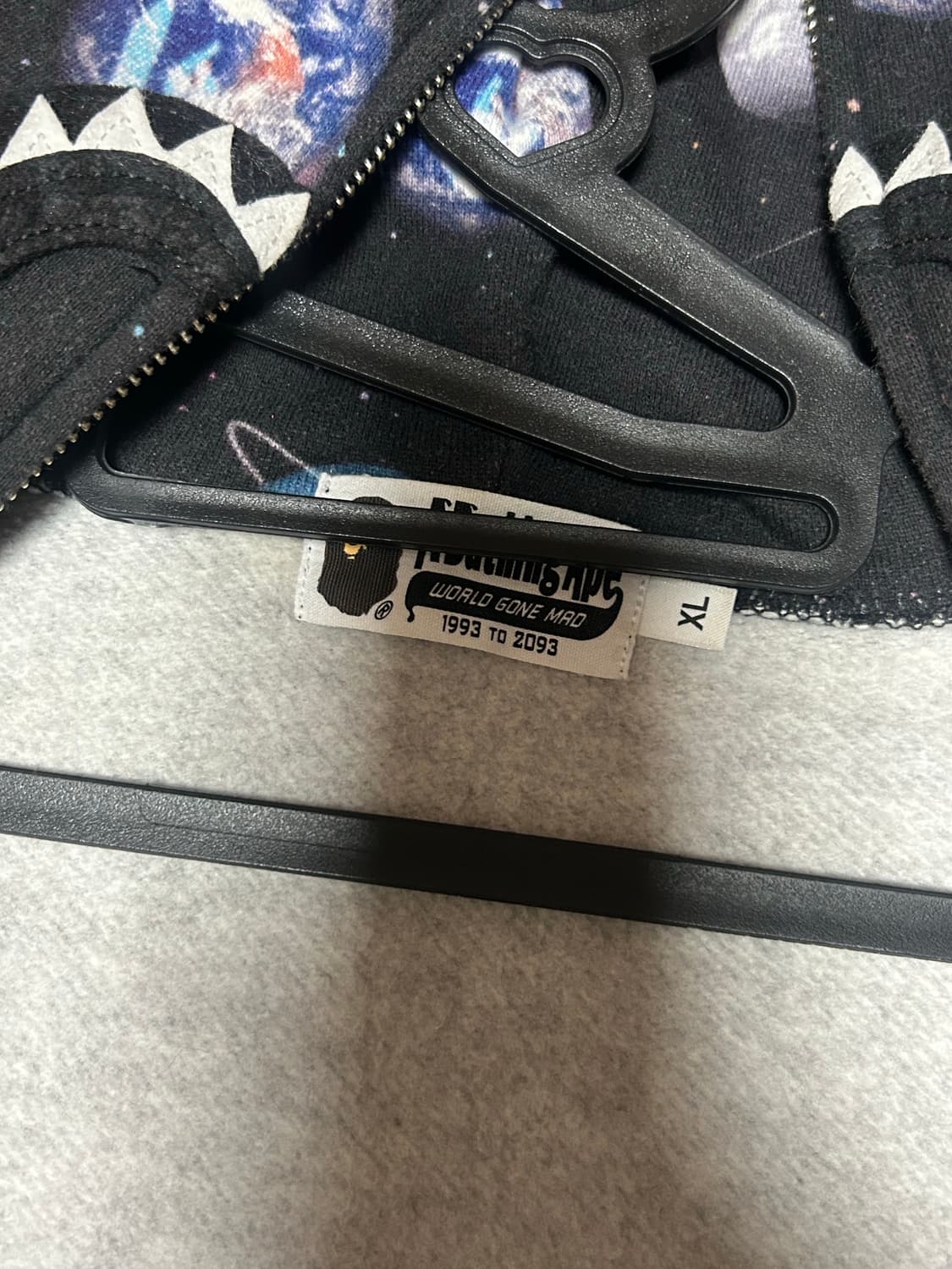 베이프 갤럭시 후드집업 XL 상품이미지6