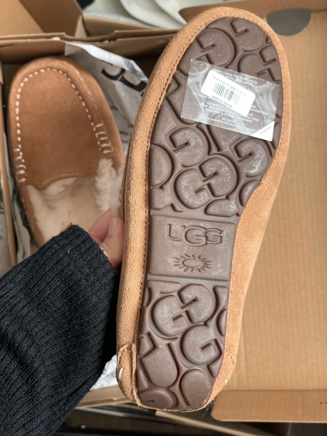 어그 UGG 실키 스웨이드 여성 앤슬리 로퍼 상품이미지5