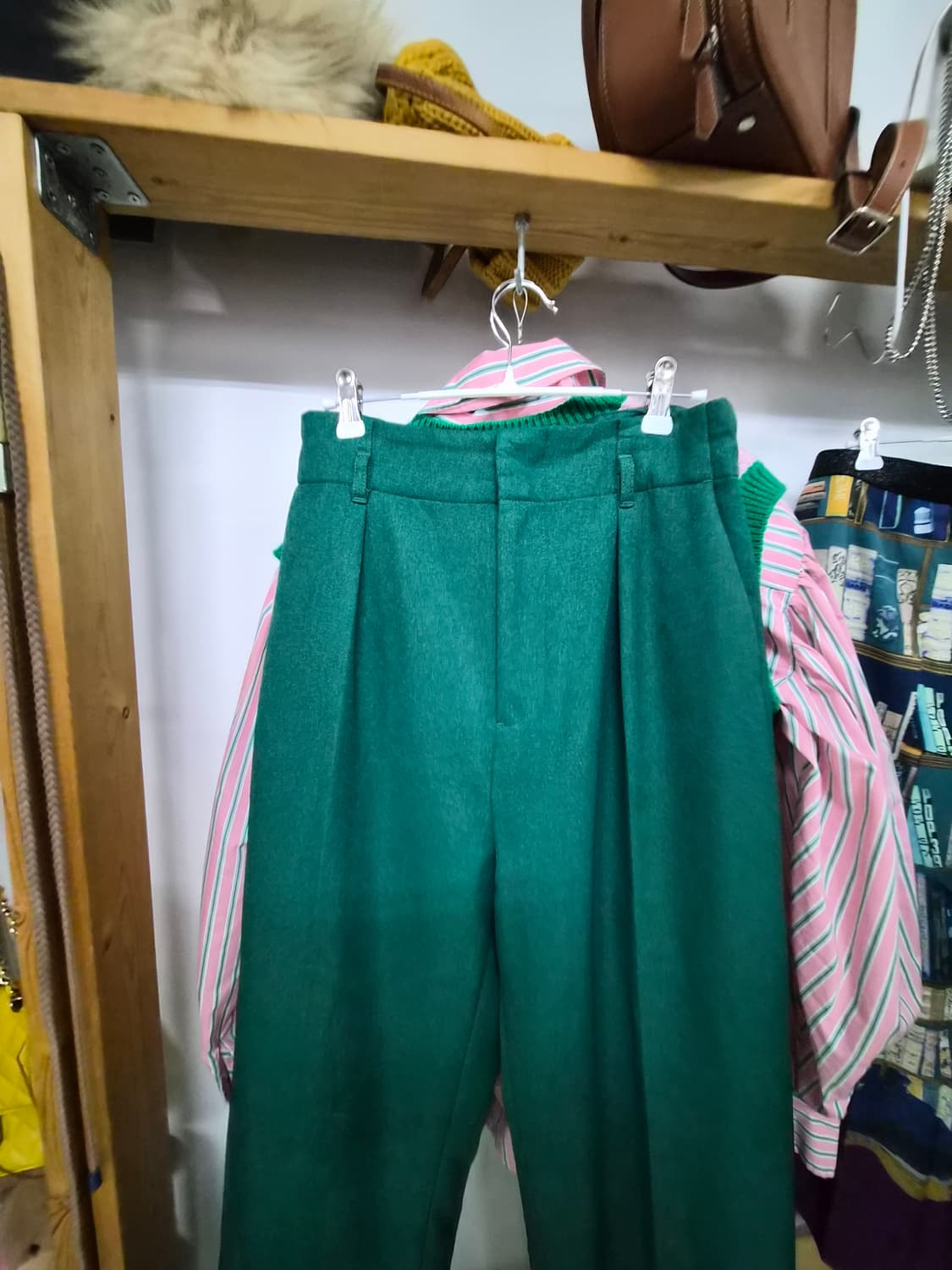 마르니 니트베스트. 니코앤드. 그린팬츠 상품이미지8