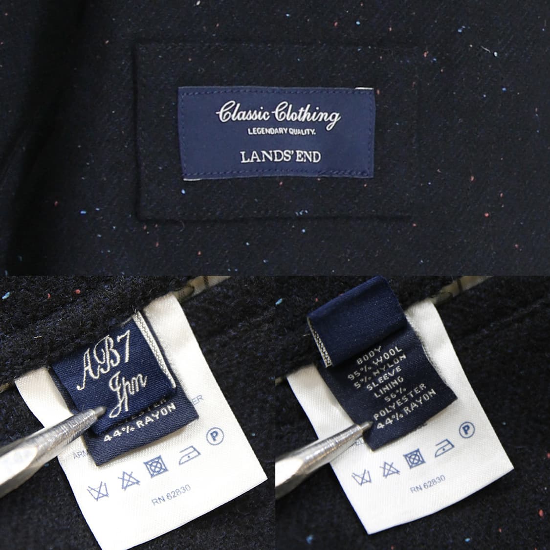 (착용컷) LANDS' END 클래식 블레이져 (남성용 100-103) 상품이미지7