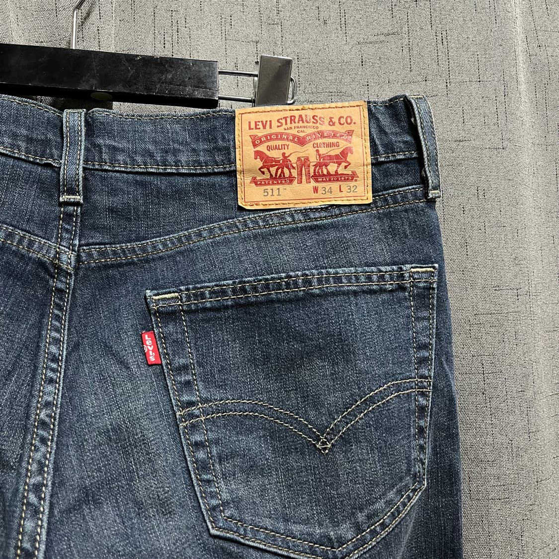 리바이스 511 슬림핏 데님 청바지 W34 L32 상품이미지3