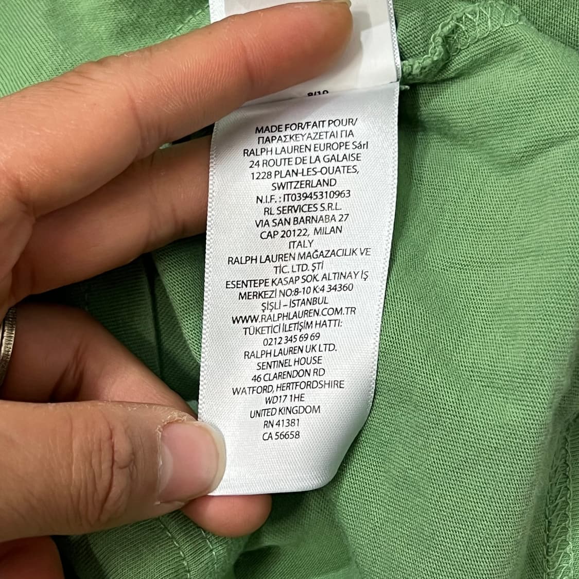 [90-95] 폴로 랄프로렌 신형 반팔티 상품이미지4