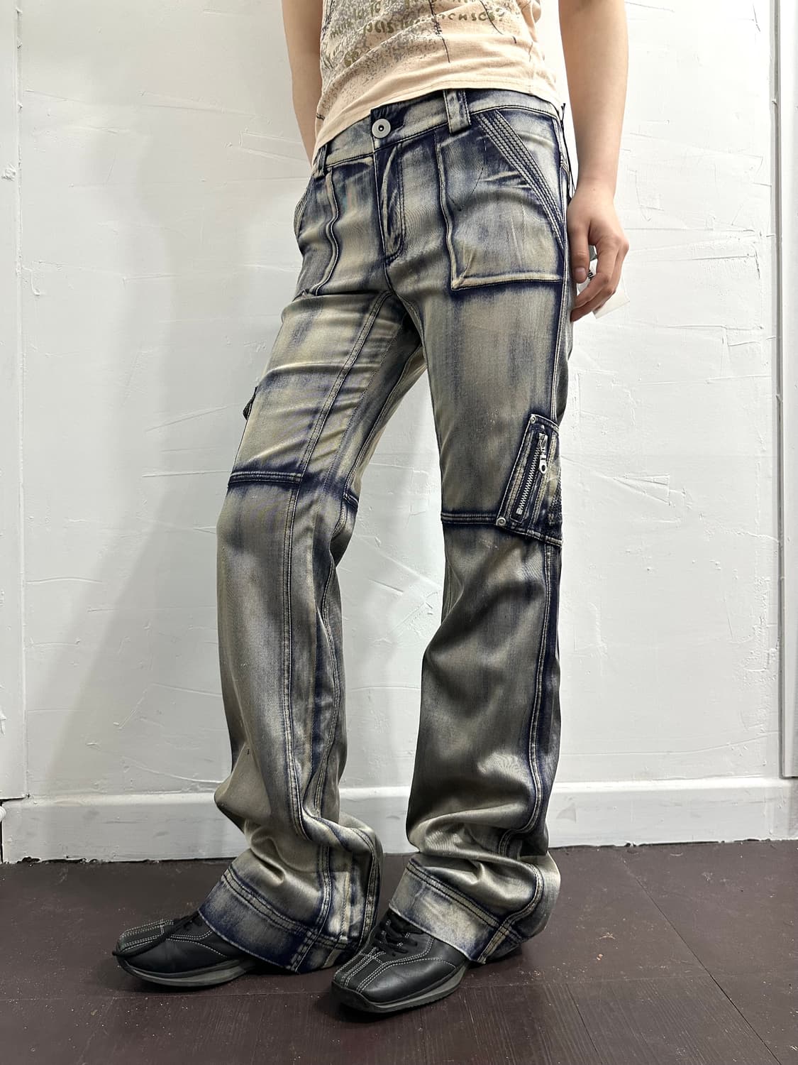 cimoda hand washable design pants 상품이미지3