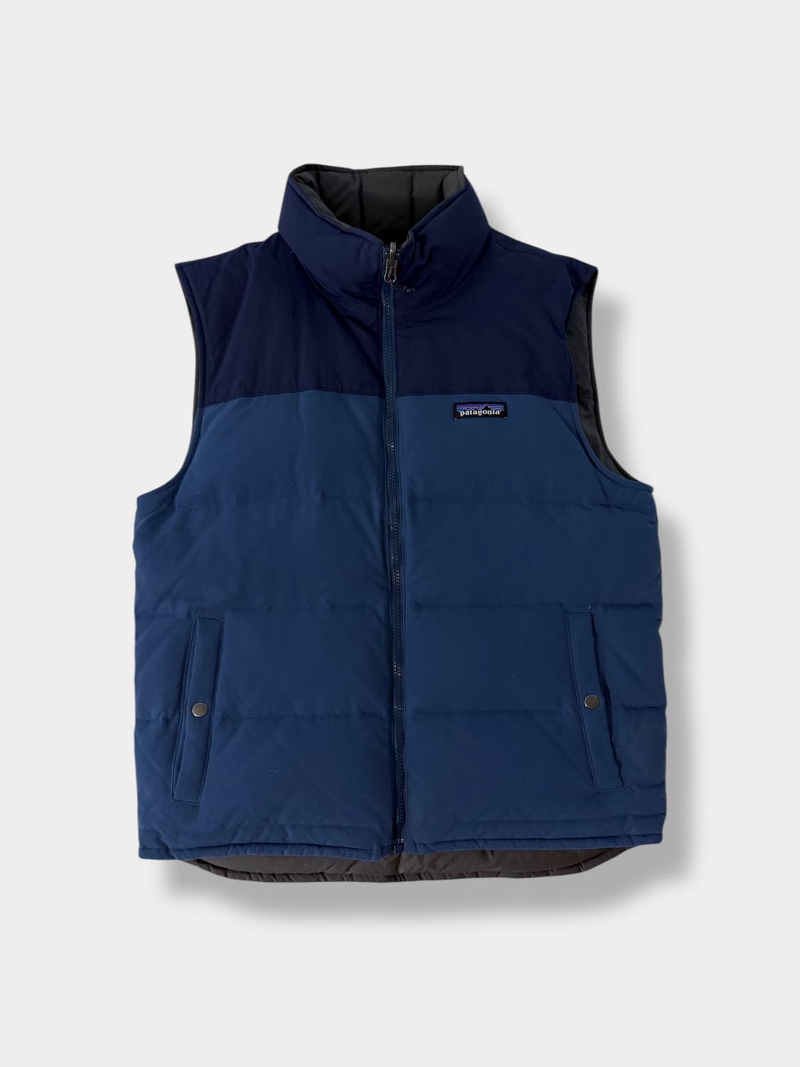 파타고니아 양면 리버서블 비비 덕다운 패딩 조끼 상품이미지1