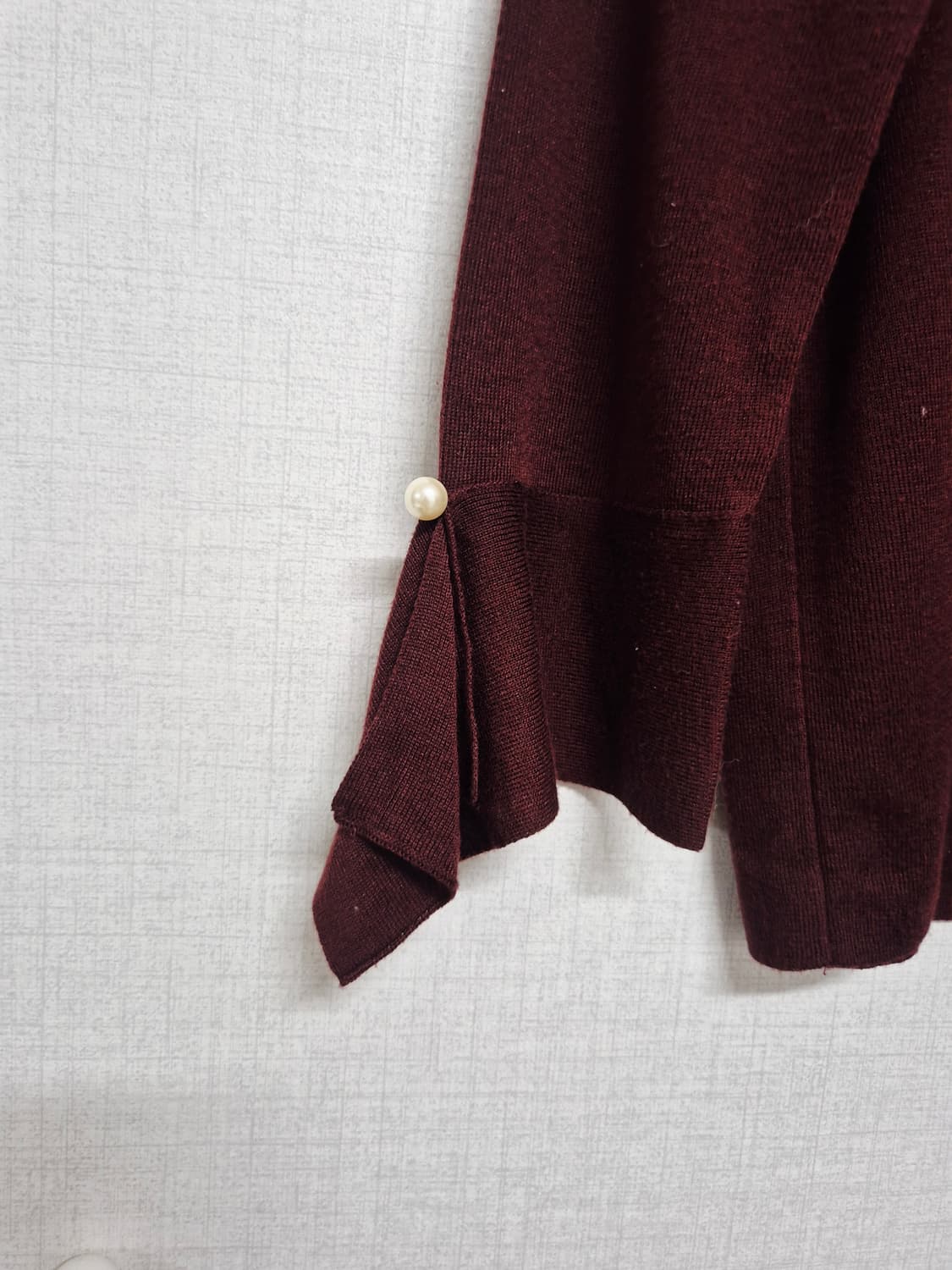 진주 포인트 니트 상품이미지3