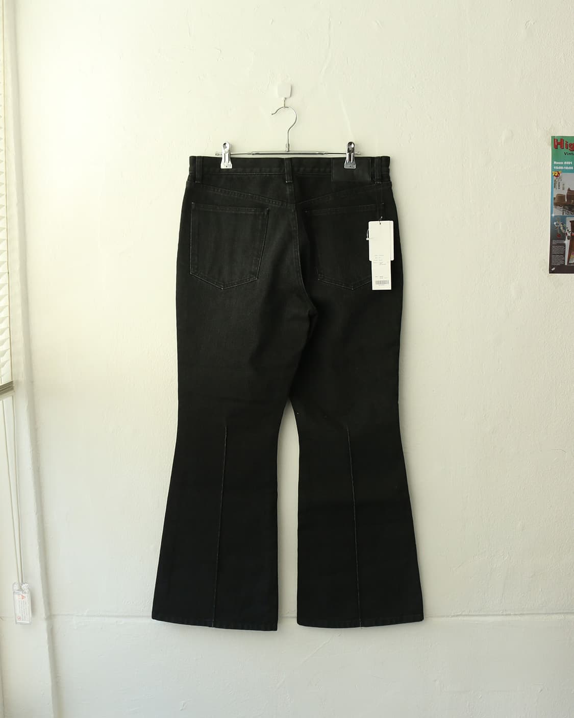 존 로렌스 설리반 블랙 부츠컷 데님 팬츠  상품이미지5