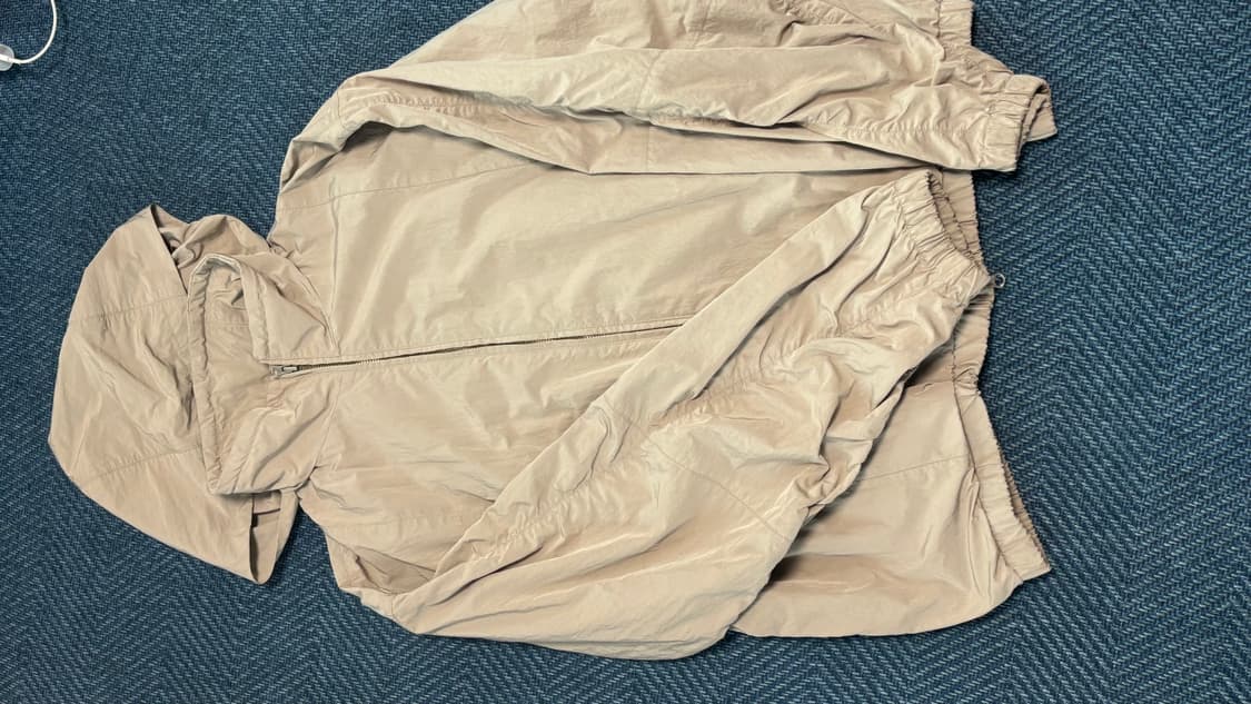 쿠어 바람막이 모카 그레이 상품이미지2