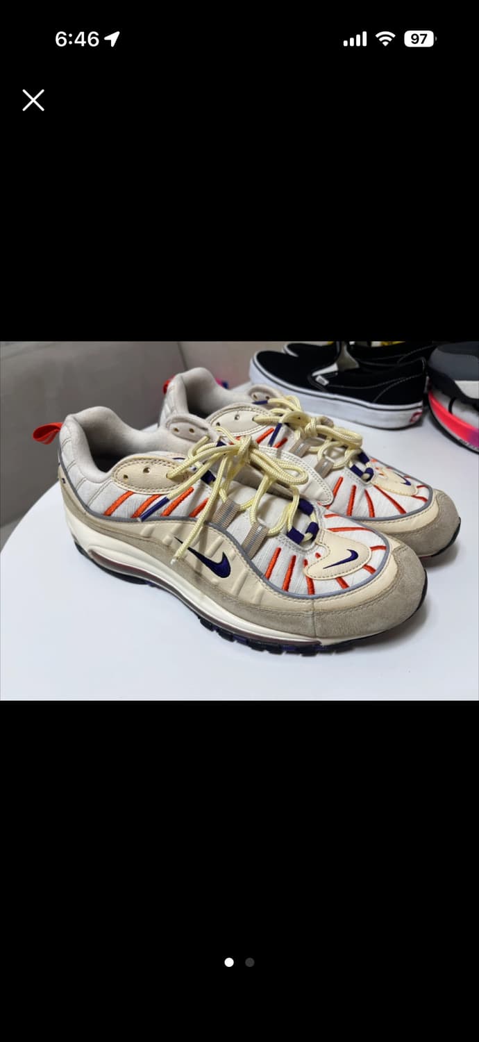 나이키 / 에어맥스98 크림데저트 오렌지실버275 상품이미지2